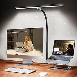 Airlonv LED Desk Lamp for Office Home, Eye-Caring