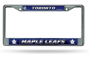 NHL Chrome License Plate Frame