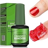 15ML Gel Nail Polish Remover, Magic Gel Polish Remover for Nails, Professional Remove Gel Nail Polish, Quick &amp; Easy Polish Remover In 2-3 Minutes