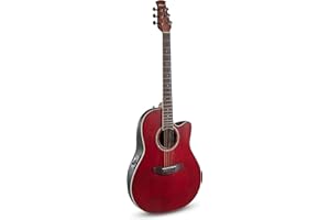 Applause Traditional AB24-2S Mid Cutaway Electric Guitar (selected spruce top, mid-depth Lyrachord body, incl. 3-band EQ and 