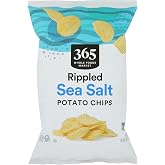 365 by Whole Foods Market, Sea Salt Rippled Potato Chips, 8 OZ