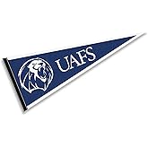 University of Arkansas Fort Smith Lions Wordmark Pennant Flag