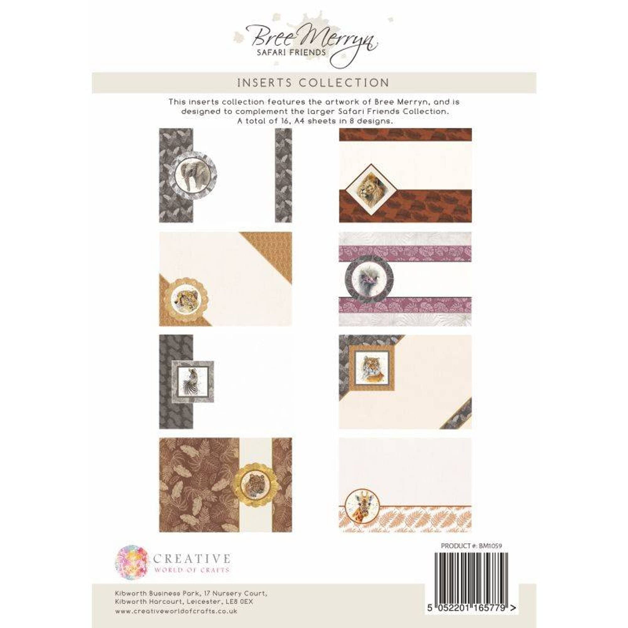 Bree Merryn Safari Friends-Insert Collection, A4