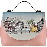 DOGO Vegan Leather Handbags for Women - Unique Design and Handmade Top-Handle Handbags