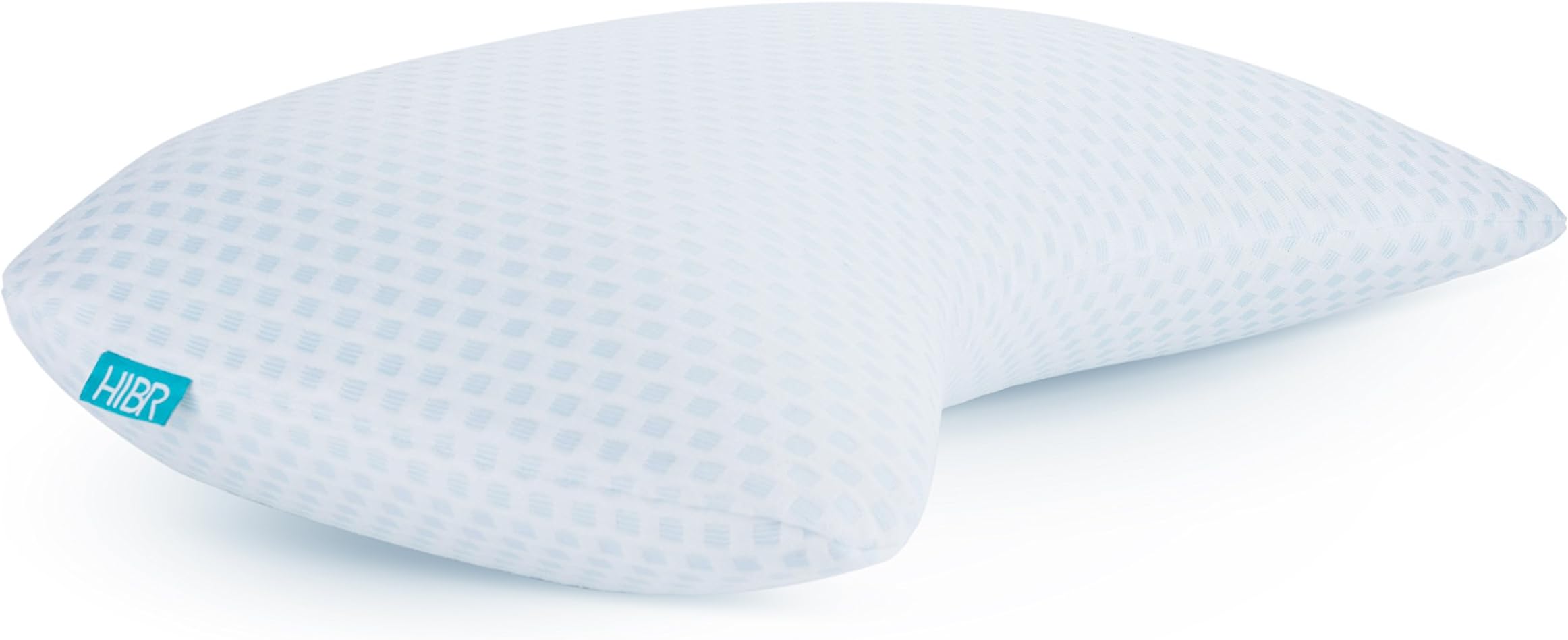 HIBR Cooling Memory Foam Pillow with Surface Infused Cooling Gel Pillow Technology - Side Sleeper Pillow - Made in The USA - Hypoallergenic - Standard