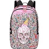 UNIKER Graffiti Backpack for School, 20L Casual Daypack, Designer Laptop Backpack for 15.6 Inch Laptop