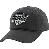 ZHATS NHL Unisex-Adult NHL Officially Licensed Adjustable Hat Scholarship Icon Charcoal