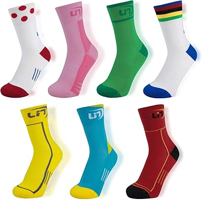 Lot de 7 chaussettes mi-mollet Performance Athletic Lin