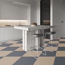 CUCOS Carpet Tiles Peel and Stick, Squares Carpet