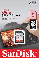 SanDisk Ultra SDHC Memory Card 32GB UHS-I Up to 80 MB/s Class 10 U1 view 2