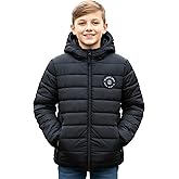 solomate Boys Winter Coats with Hood - 8-14Y Boys' Outerwear Winter Puffer Jackets & Coats for Kids