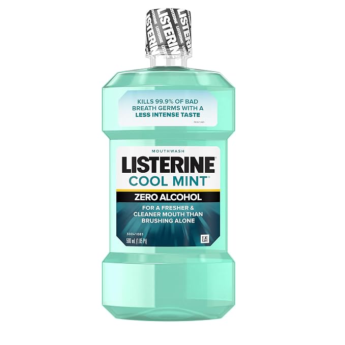 Listerine zero mouthwash 500ml mint (312547428323)