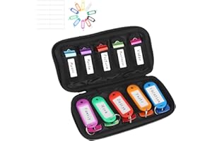 vellgo USB Flash Drive Case Soft Material Thumb Drive Holder case, USB Drive Holder Organizer, Portable Electronic Accessories Bag for USB Memory Stick with 10 Slots