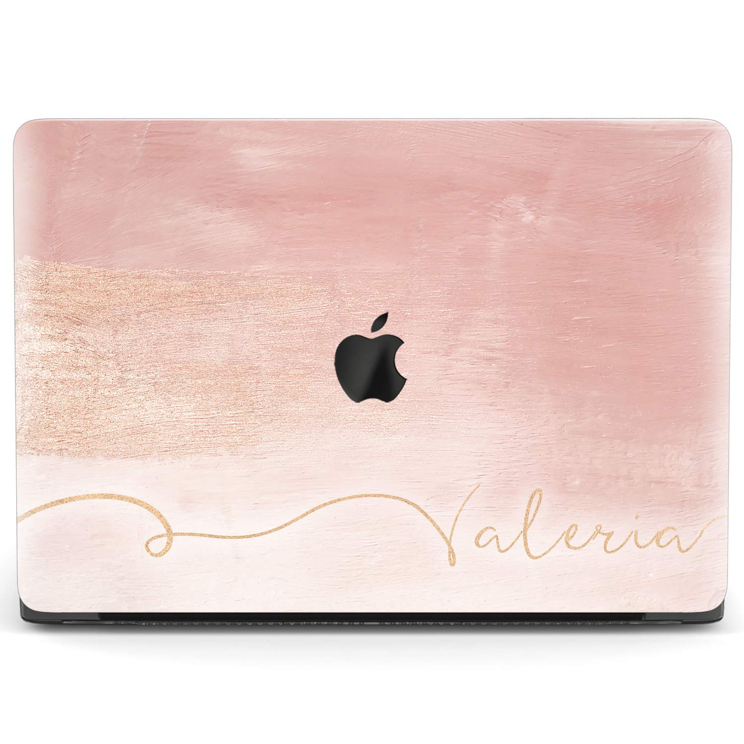Mertak Hard Case Compatible With Macbook Pro 16 Air 13 Inch Mac 15 Retina 12 11 19 18 17 Texture Clear Pink Pastel Name Plastic Print Cover Basic Rose Gold Laptop Protective Painting Buy Online In Jordan At Desertcart