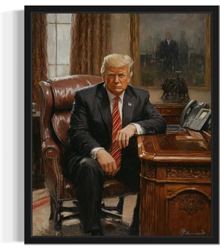 Amazon.com: Iconic Arts Donald J. Trump 45th US President