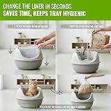 EcoBag 20 Pack Cat Litter Tray Liners XL 30L 27 Micron Heavy Duty 960x460mm view 7