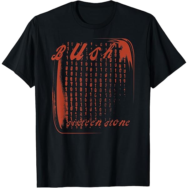 Amazon.com: Bush – Logo Fill Stage Glory T-Shirt : Clothing, Shoes