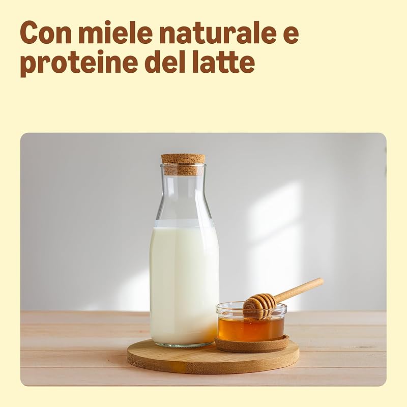 , Sapone per le mani al latte e miele, 4 x 500 ml