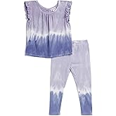 Splendid girls Tie Dye Tank Top and Pant Bottom Set
