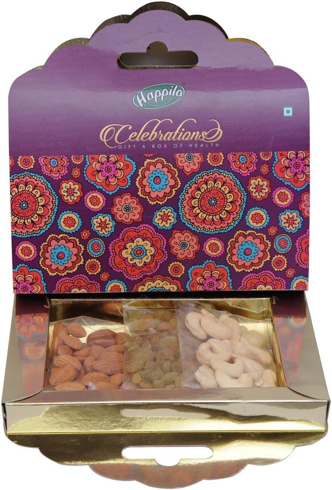 Happilo Premium Dry Fruits Gift Box, 140g