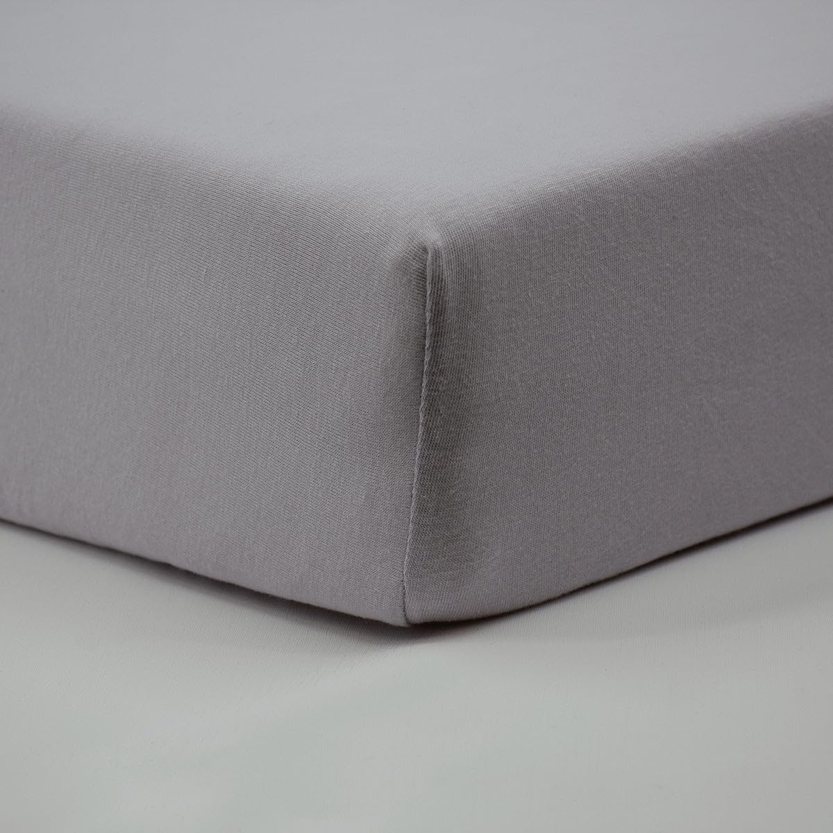 BabyCalin - Fitted Sheet 60x120x15cm Grey OEKO-TEX certified