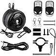 SOWUNO 126Db Bicycle Electric Horn Rechargeable Bike Alarm Bells Loud Bike Horns for Adults Waterproof Motorcycle Horn Anti-Theft Vibration Alarm for Road Mountain Bike|Motorcycle|Scooters etc
