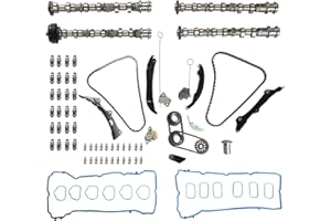 GASEKAN 3.6 Engine Camshaft Kit w/Lifters Rockers Arm Timing Chain Kit Fit for Jeep Grand Cherokee Wrangler for Dodge Avenger Charger Durango for Ram 1500 for Chrysler 200 300 Pentastar 2011-2016 V6 5184377AG