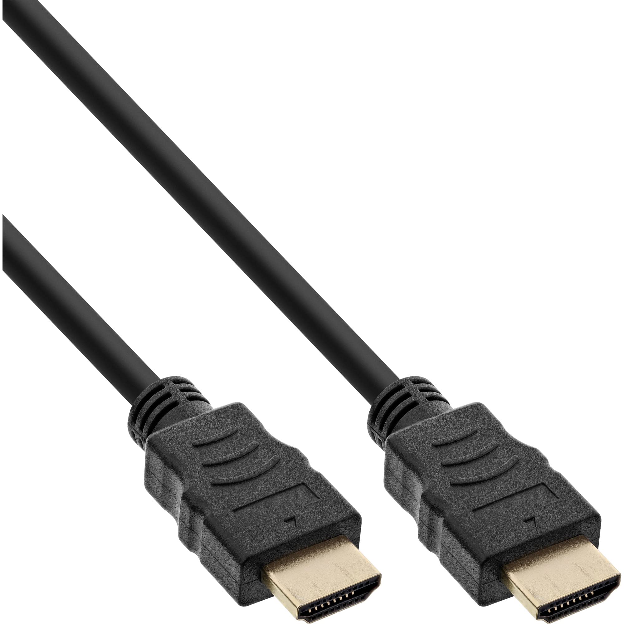 Inline 17033P HDMI Cable HDMI High Speed with Ethernet Male/Male 0.3 m Black/Gold