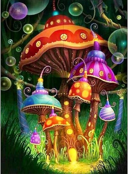 pic Diy Mushroom Wall Decor amazon com