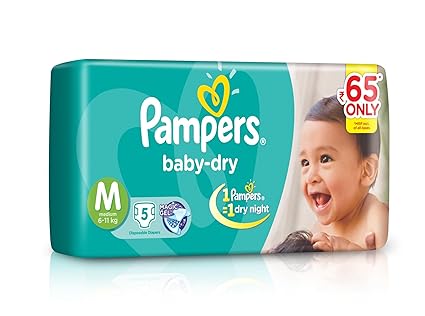 amazon pampers medium