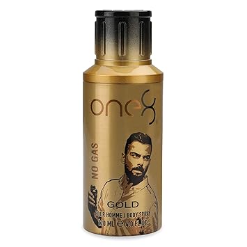 One8 By Virat Kohli One8 No Gas Gold Deodorant 120 Ml - Men, Gold, 120 ml