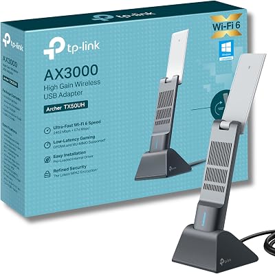 TP-Link Archer TX50UH AX3000 WiFi Dongle USB 3.0 Dual Band MU-MIMO OFDMA