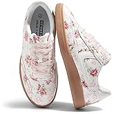 LUCKY STEP Women's Retro Fashion Sneakers Classic Casual Walking Shoes Non Slip Comfort Skate Shoes