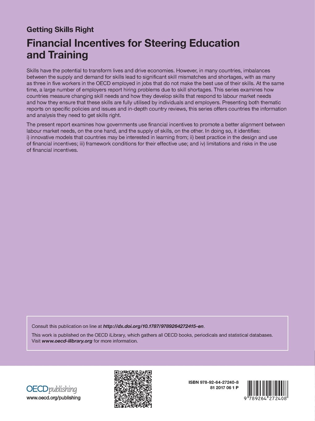Amazon Com Getting Skills Right Financial Incentives For Steering