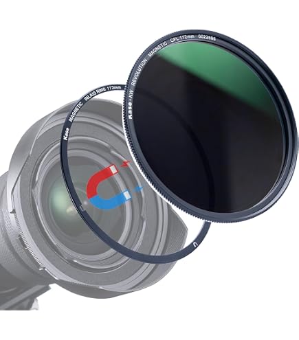 Amazon.com : Kase Wolverine Magnetic 112mm ND64 (6 Stop) Filter