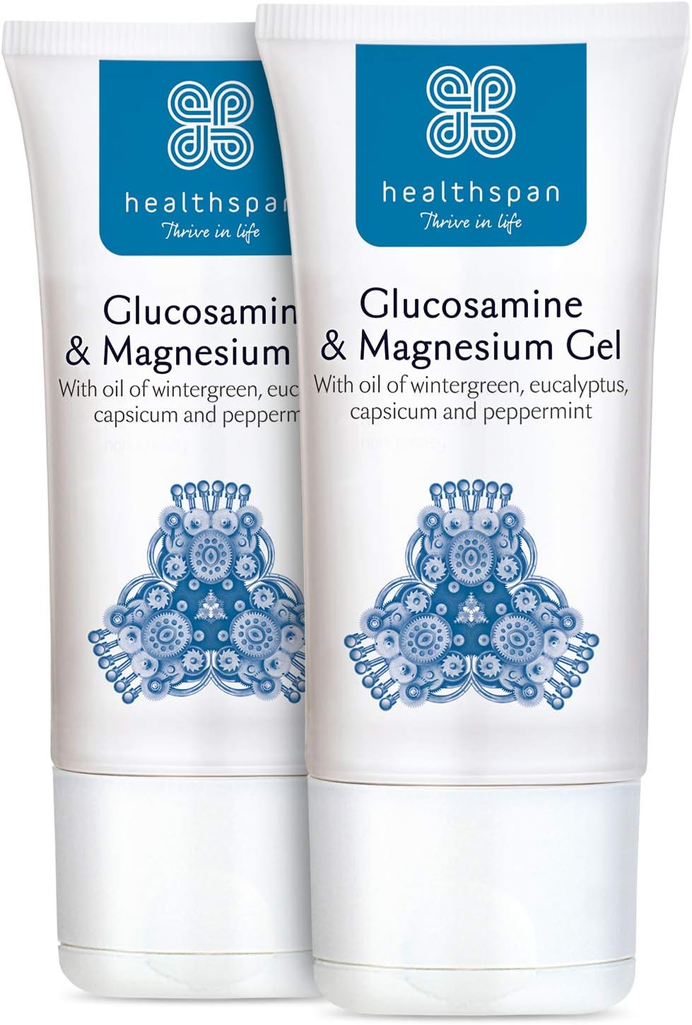 Healthspan Magnesium & Glucosamine Gel, 150 ml (Pack of 1)