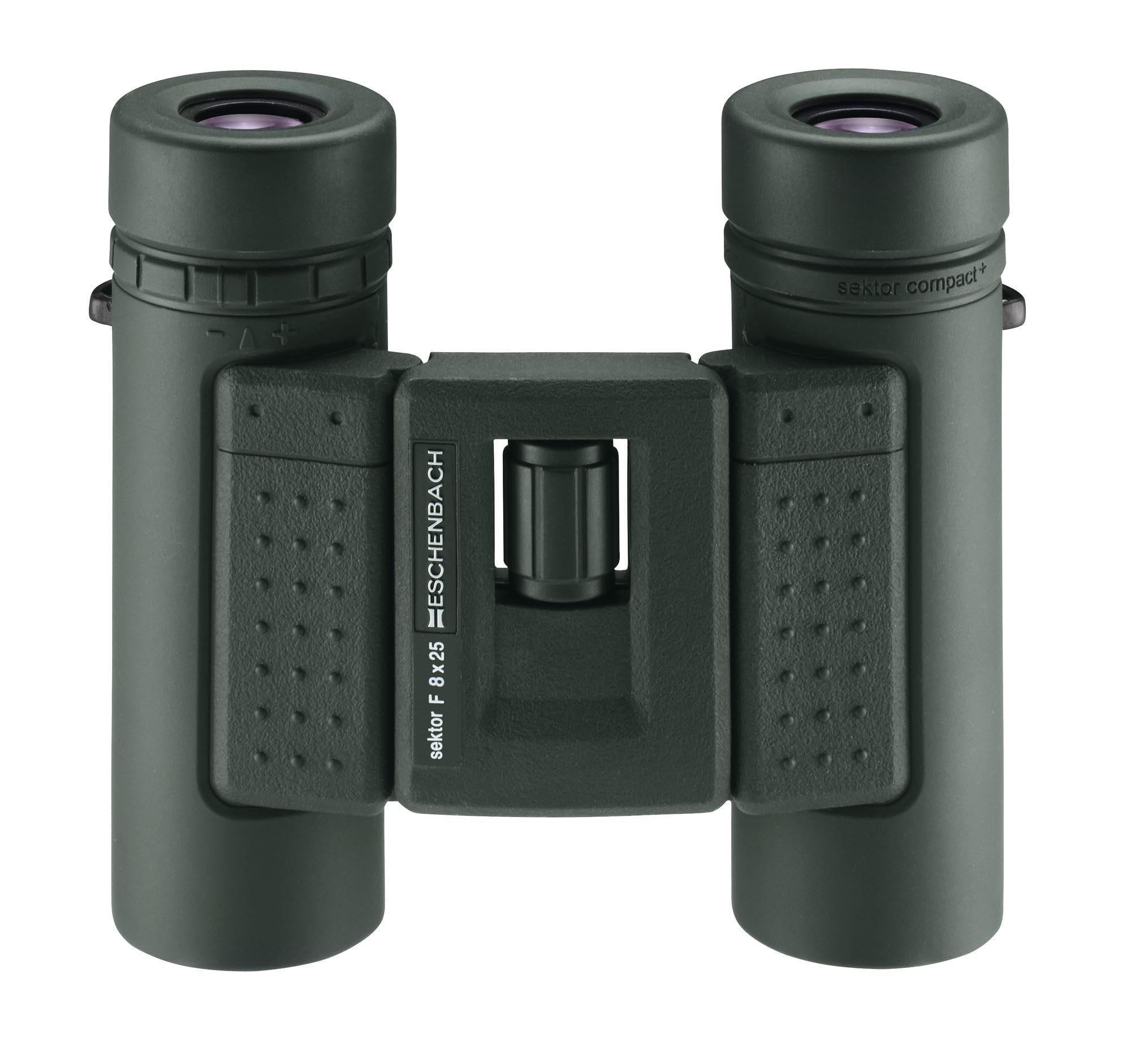 ESCHENBACH OPTIK Sektor F 8x25 compact+ Waterproof Binoculars, Green, Small Binoculars for Adults, Compact Binoculars