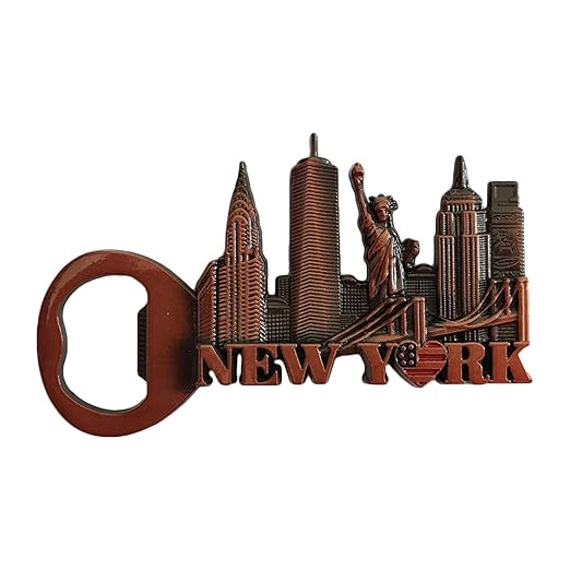 New York - Imán para abrebotellas de nevera, diseño creativo con ...