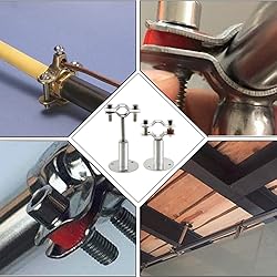 Piutouyar 2 Pcs Stainless Steel Wall Mount Ceiling