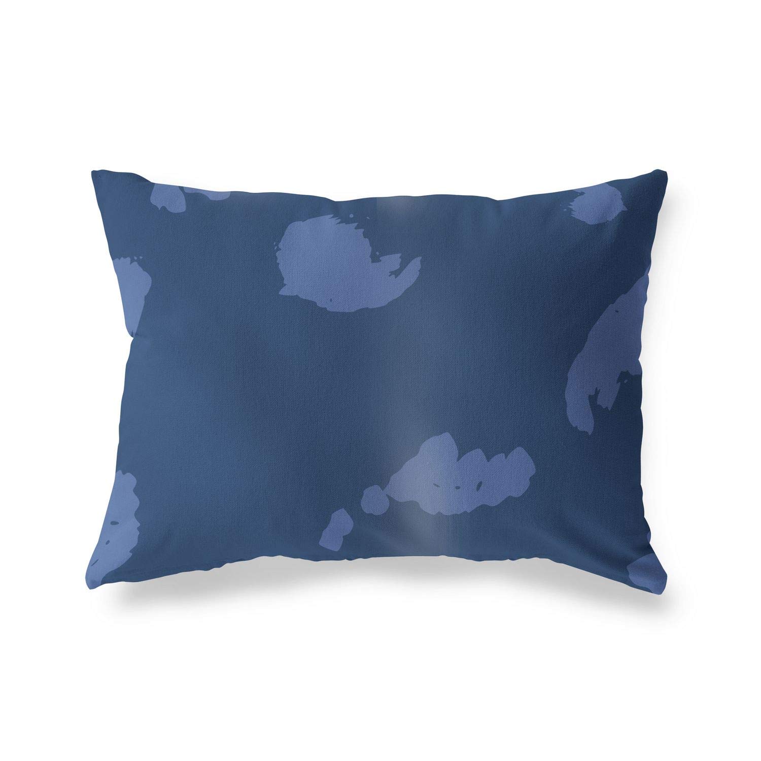 BonaMaison Decorative Cushion Cover, Blue Throw Pillow Covers, Home Decorative Pillowcases for Livingroom, Sofa, Bedroom, Size: 45X60 Cm - Designed and Manufactured in Turkey