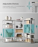 SONGMICS Corner Shelf 5-Tier Heavy Duty Garage Shelving Unit 2625 kg view 9