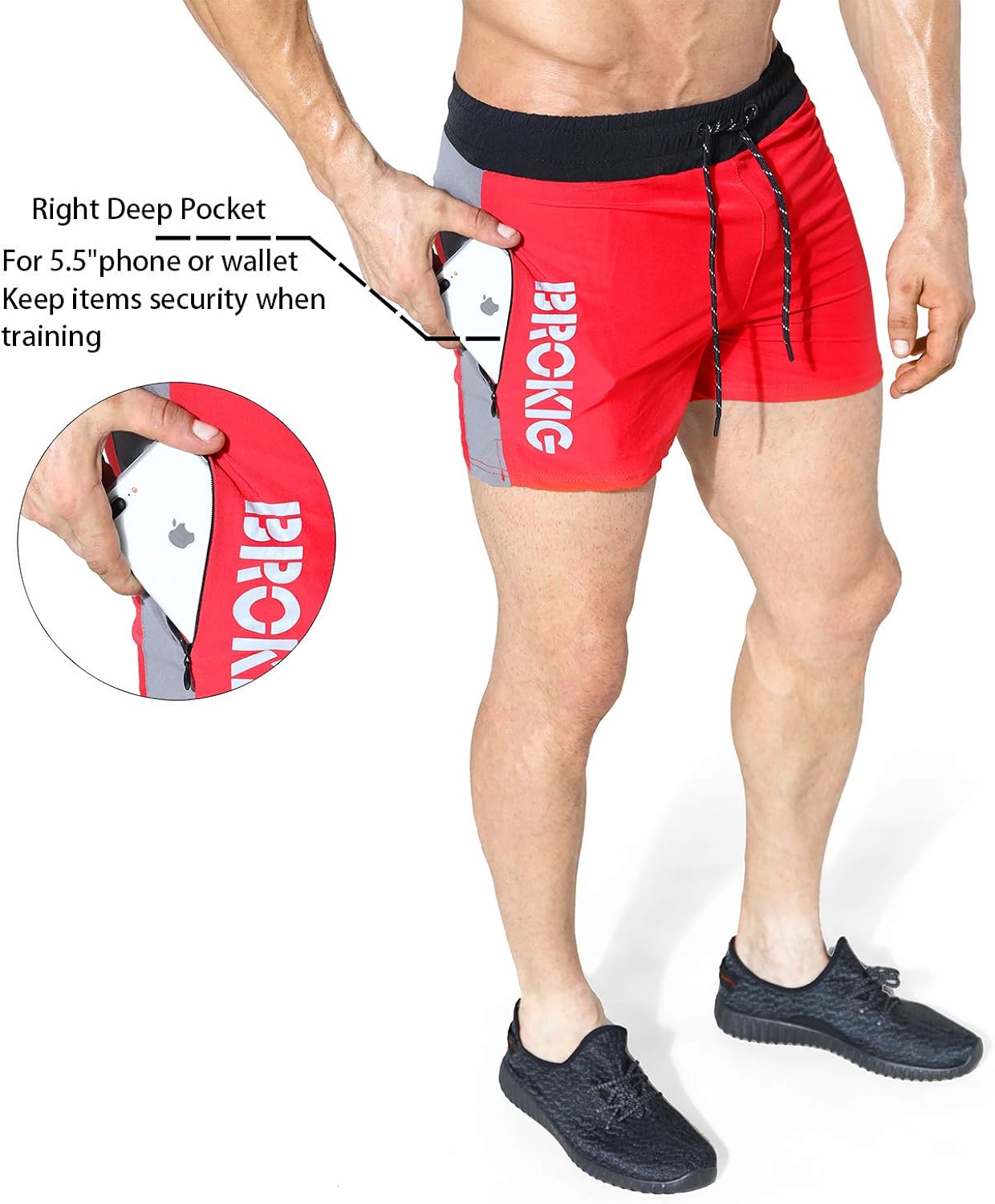 brokig shorts