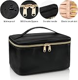 Ethereal Travel Makeup Bag Large Capacity Water-Resistant Cosmetic Case view 4