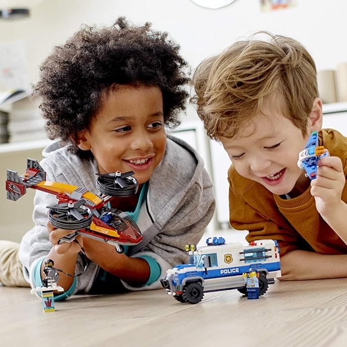 LEGO 乐高 城市系列 60209 空中特警钻石大劫案 积木玩具 6.3折.99 海淘转运到手约¥318