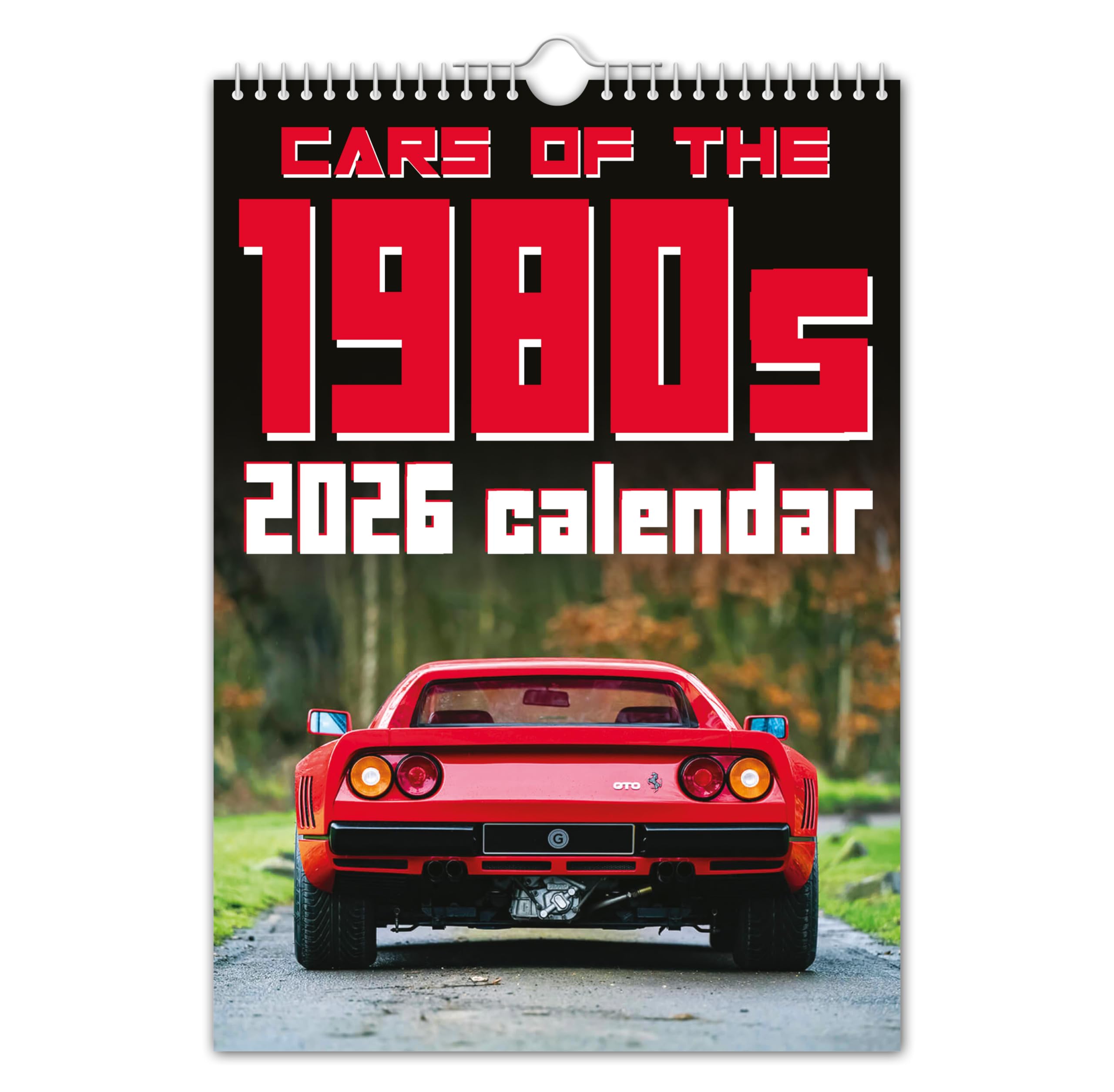 The Calendar King // Cars of the 1908's - 2026 Wall Calendar (Full Colour, A4 Size)