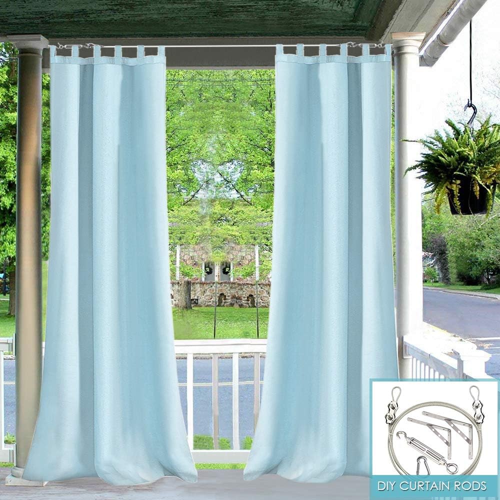 Amazon Com Pro Space Outdoor Gazebo Patio Curtain Drape 50x108