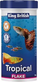 King British Tropical Fish Flake 55g Multi-Vitamin Complete Food