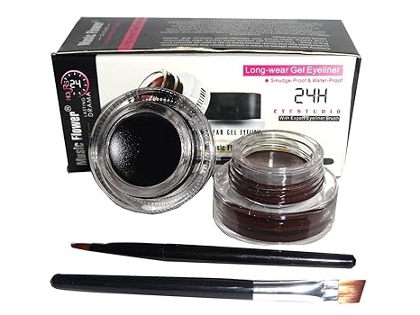 Music Flower 24H Long Wear Gel Eyeliner 