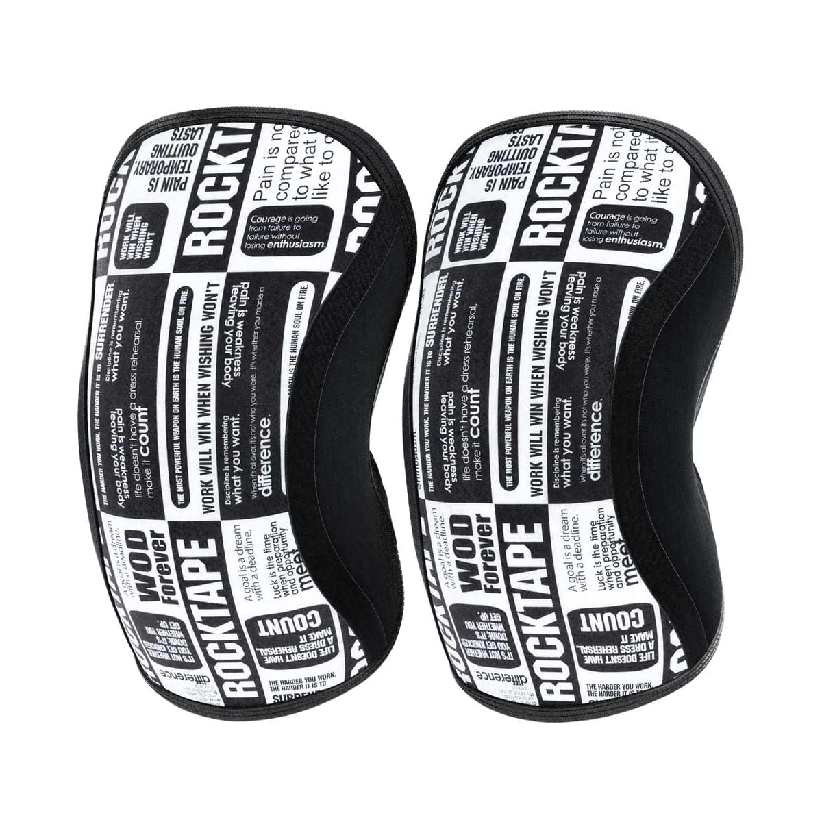 RockTape Unisex Assassins Sleeves Manifesto 7 mm Knee Pads, Unisex, Manifesto, XS
