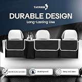 TANNESS Car Boot Seat Organiser with Adjustable Straps Medium Large 90x12x25cm view 2